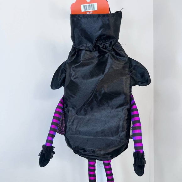 Pier 1 Imports Scary Black Cat Wine Bottle Travel Carrier - Picture 11 of 13